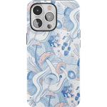 The Fun Guy | Enchanted Forest Mushroom Floral Case iPhone Case get.casely Essential + MagSafe® iPhone 15 Pro Max