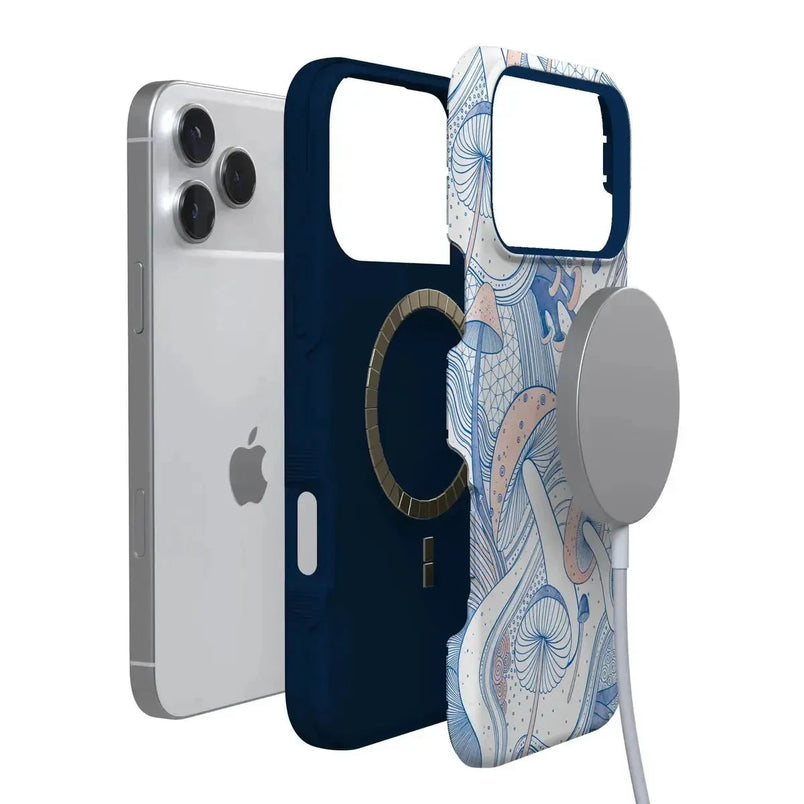 The Fun Guy | Enchanted Forest Mushroom Floral Case iPhone Case get.casely 