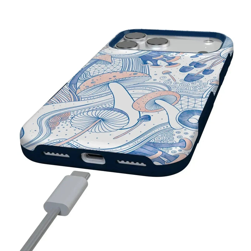 The Fun Guy | Enchanted Forest Mushroom Floral Case iPhone Case get.casely 