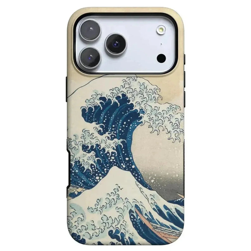 Casely iPhone 17 Pro Max Compatible with MagSafe The Great Wave | The Met Series Case Bold Flex + MagSafe Casely iPhone 17 Pro Max Compatible with MagSafe The Great Wave | The Met Series Case Bold Flex + MagSafe