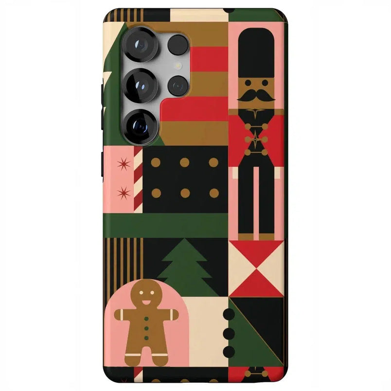 The Nutcracker | Holiday Case Phone Case Casetry Essential + MagSafe® Galaxy S25 Ultra