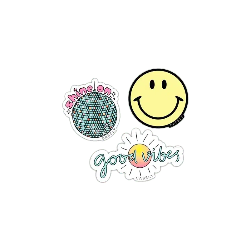 The Positivity Pack Sticker Pack get.casely 