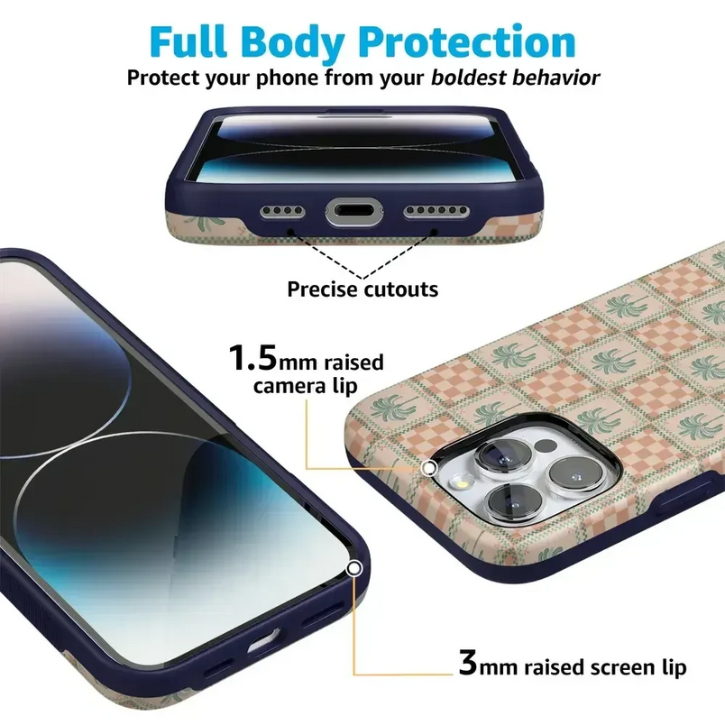 The Social Club | Palm Beach Case iPhone Case get.casely 