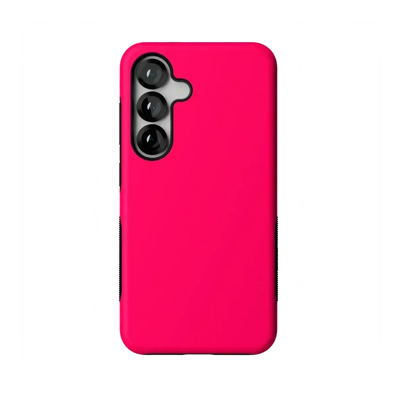 Think Pink | Solid Neon Pink Case iPhone Case get.casely Bold Flex + MagSafe® Galaxy S25 