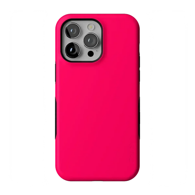 Think Pink | Solid Neon Pink Case iPhone Case get.casely Bold Flex + MagSafe® iPhone 14 Pro Max 