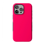 Think Pink | Solid Neon Pink Case iPhone Case get.casely Bold Flex + MagSafe® iPhone 15 Pro Max 