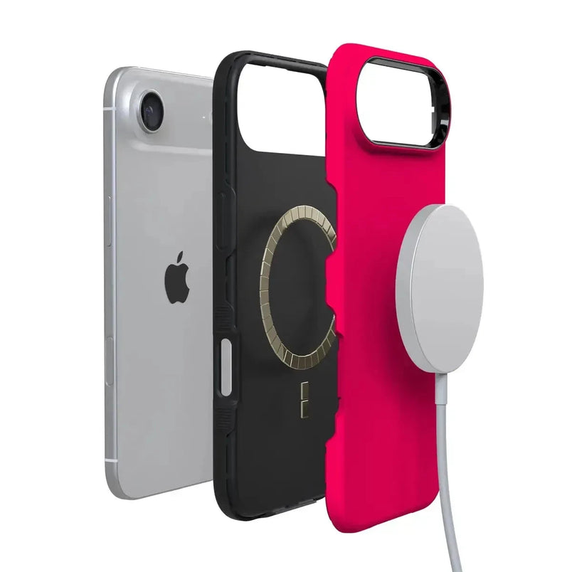 Think Pink | Solid Neon Pink Case iPhone Case get.casely 