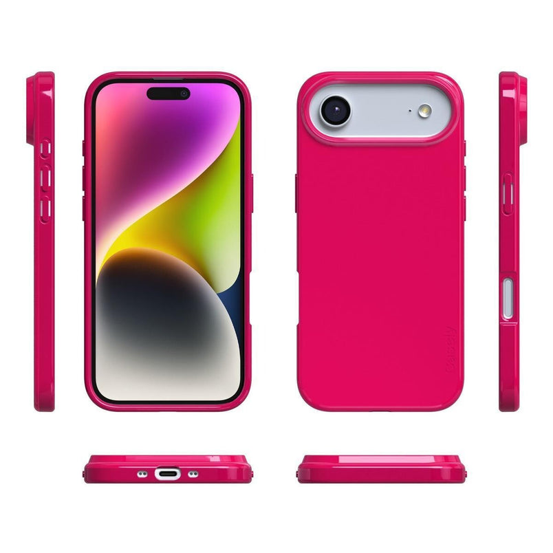 Think Pink | Solid Neon Pink Case iPhone Case get.casely 
