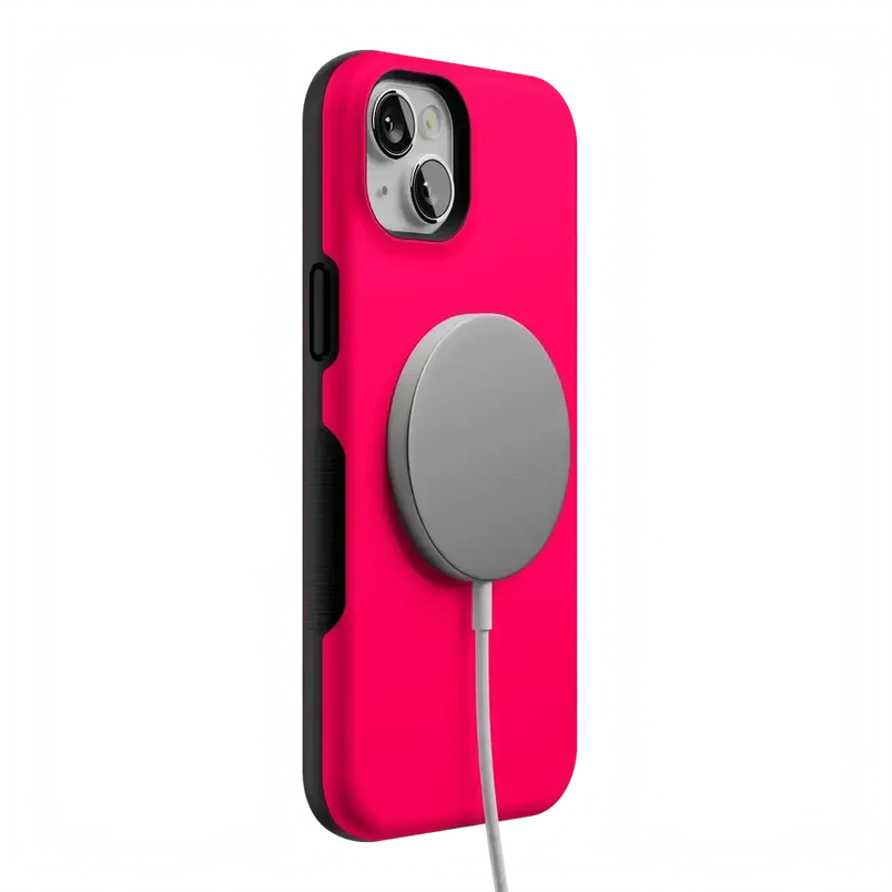 Think Pink | Solid Neon Pink Case iPhone Case get.casely 