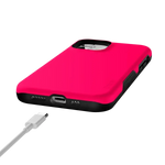 Think Pink | Solid Neon Pink Case iPhone Case get.casely 