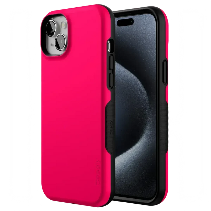 Think Pink | Solid Neon Pink Case iPhone Case get.casely 