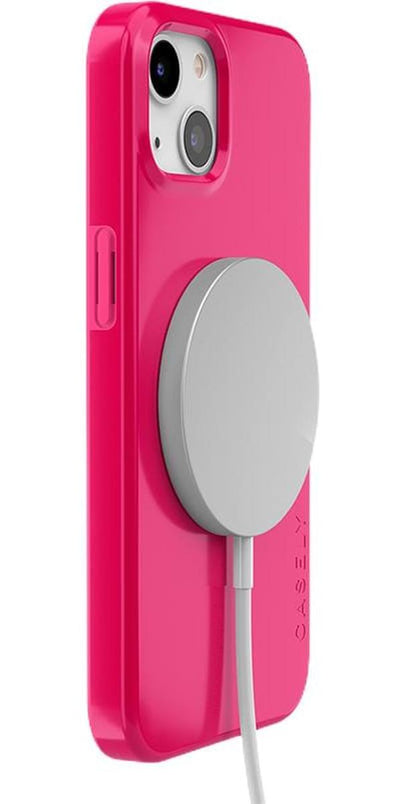 Think Pink | Solid Neon Pink Case iPhone Case get.casely