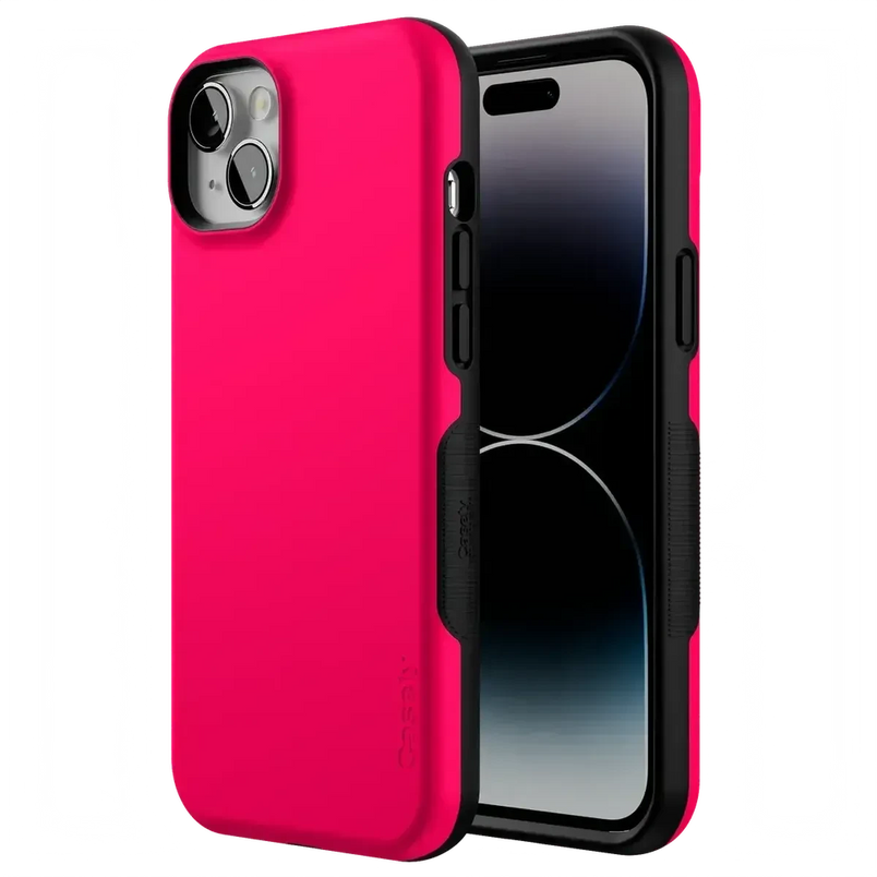 Think Pink | Solid Neon Pink Case iPhone Case get.casely 