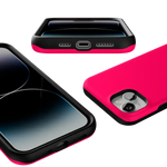 Think Pink | Solid Neon Pink Case iPhone Case get.casely 