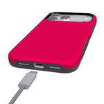 Think Pink | Solid Neon Pink Case iPhone Case get.casely 