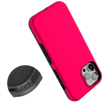Think Pink | Solid Neon Pink Case iPhone Case get.casely 