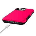 Think Pink | Solid Neon Pink Case iPhone Case get.casely 
