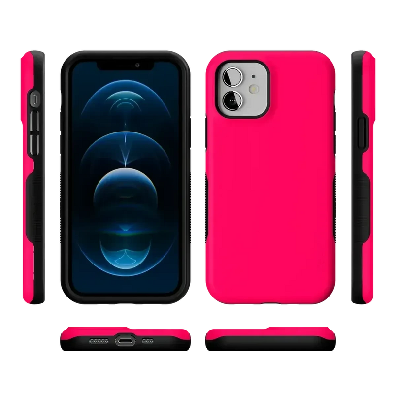 Think Pink | Solid Neon Pink Case iPhone Case get.casely 