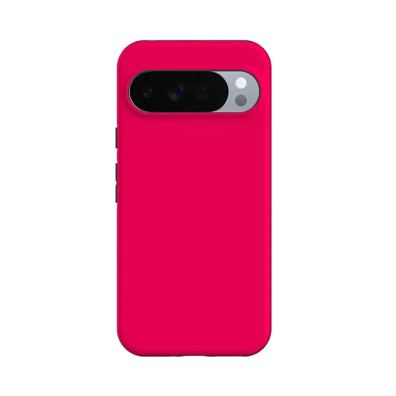 Think Pink | Solid Neon Pink Google Pixel Case Google Pixel Case Casetry Essential + MagSafe® Google Pixel 10 Pro XL 