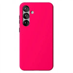 Think Pink | Solid Neon Pink Samsung Case Samsung Case Casetry Essential + MagSafe® Galaxy S25 Plus 