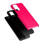 Think Pink | Solid Neon Pink Samsung Case Samsung Case Casetry 