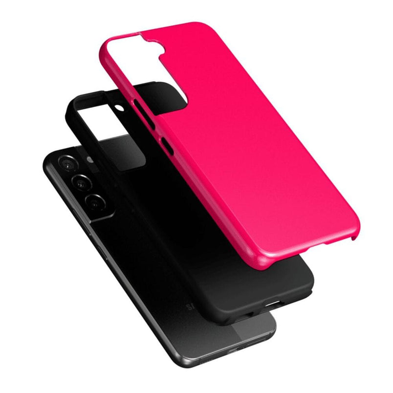 Think Pink | Solid Neon Pink Samsung Case Samsung Case Casetry 