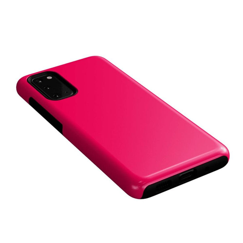 Think Pink | Solid Neon Pink Samsung Case Samsung Case Casetry 
