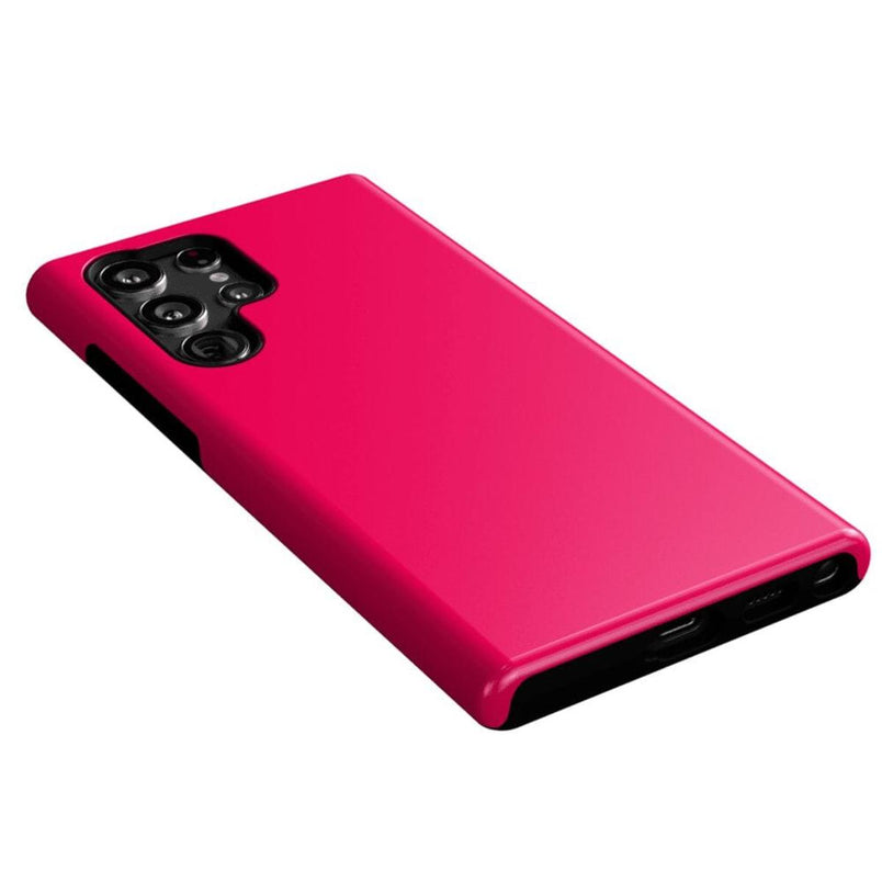 Think Pink | Solid Neon Pink Samsung Case Samsung Case Casetry 