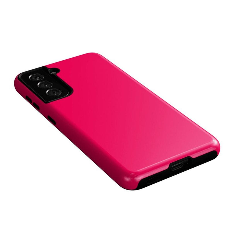 Think Pink | Solid Neon Pink Samsung Case Samsung Case Casetry 
