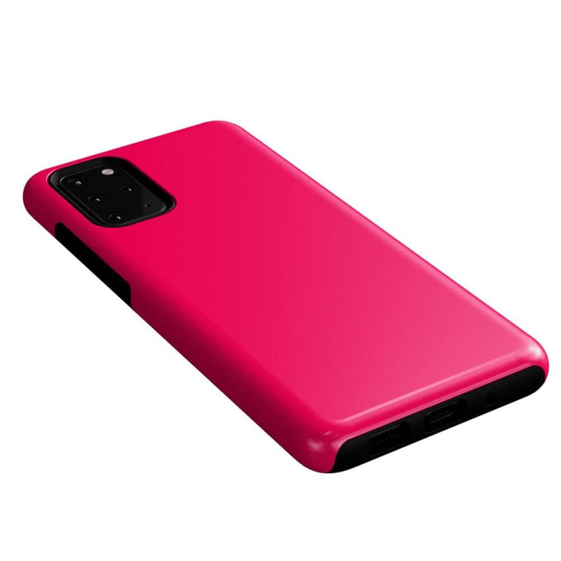 Think Pink | Solid Neon Pink Samsung Case Samsung Case Casetry 