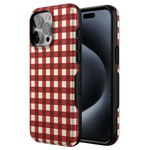 Checked Twice | Red Plaid Case