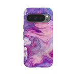 Tie Dying Over You | Purple Marble Google Pixel Case Google Pixel Case Casetry Essential + MagSafe® Google Pixel 10 Pro 