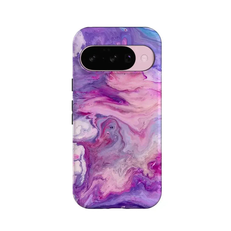 Tie Dying Over You | Purple Marble Google Pixel Case Google Pixel Case Casetry Essential + MagSafe® Google Pixel 10 