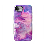 Tie Dying Over You | Purple Marble iPhone Case iPhone Case get.casely Bold Flex + MagSafe® iPhone 16e 