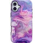 Tie Dying Over You | Purple Marble iPhone Case iPhone Case get.casely Bold + MagSafe® iPhone 16 Plus 