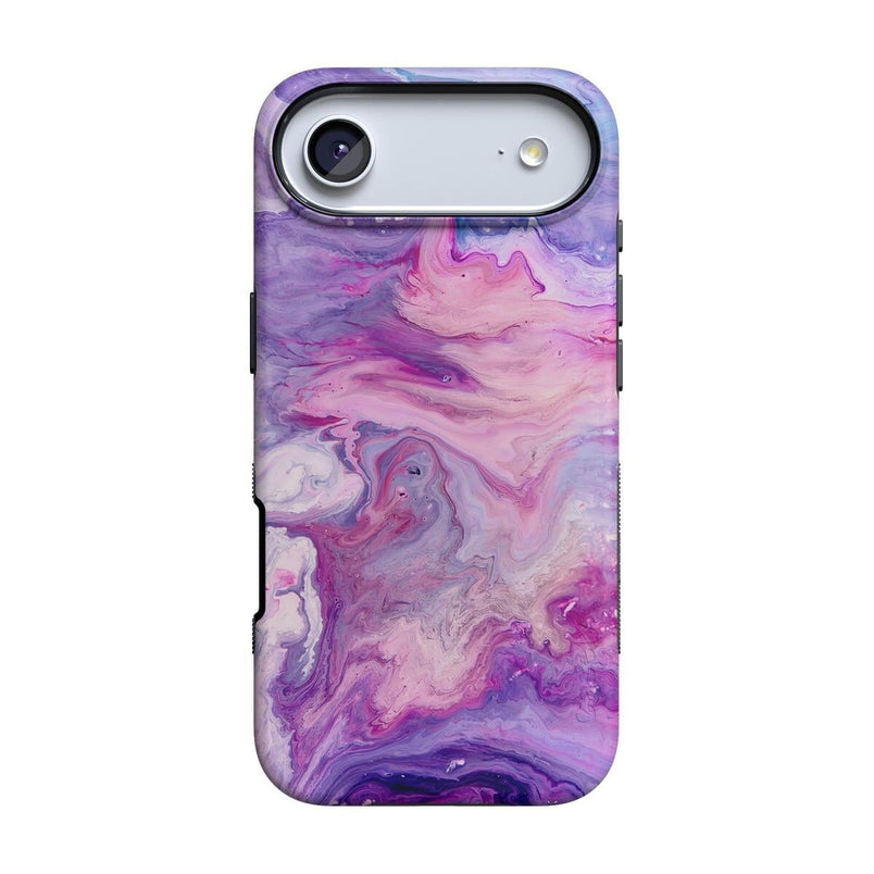 Tie Dying Over You | Purple Marble iPhone Case iPhone Case get.casely Bold + MagSafe® iPhone 17 Air 
