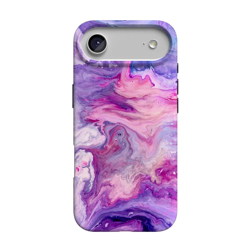 Tie Dying Over You | Purple Marble iPhone Case iPhone Case get.casely Classic + MagSafe® iPhone 17 Air 