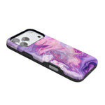 Tie Dying Over You | Purple Marble iPhone Case iPhone Case get.casely 