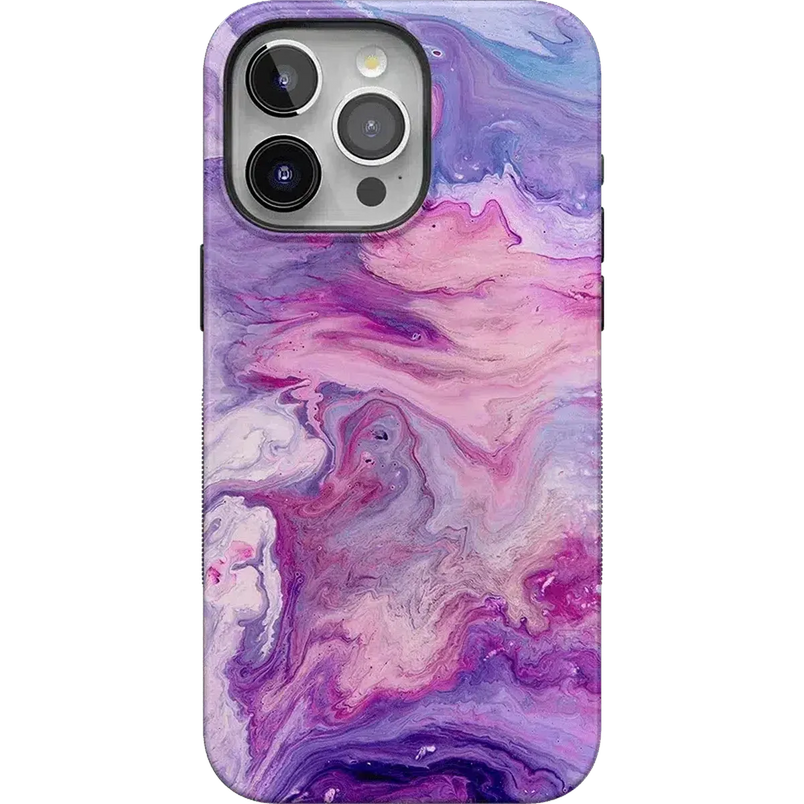 Tie Dying Over You | Purple Marble iPhone Case iPhone Case get.casely 