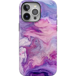 Tie Dying Over You | Purple Marble iPhone Case iPhone Case get.casely 