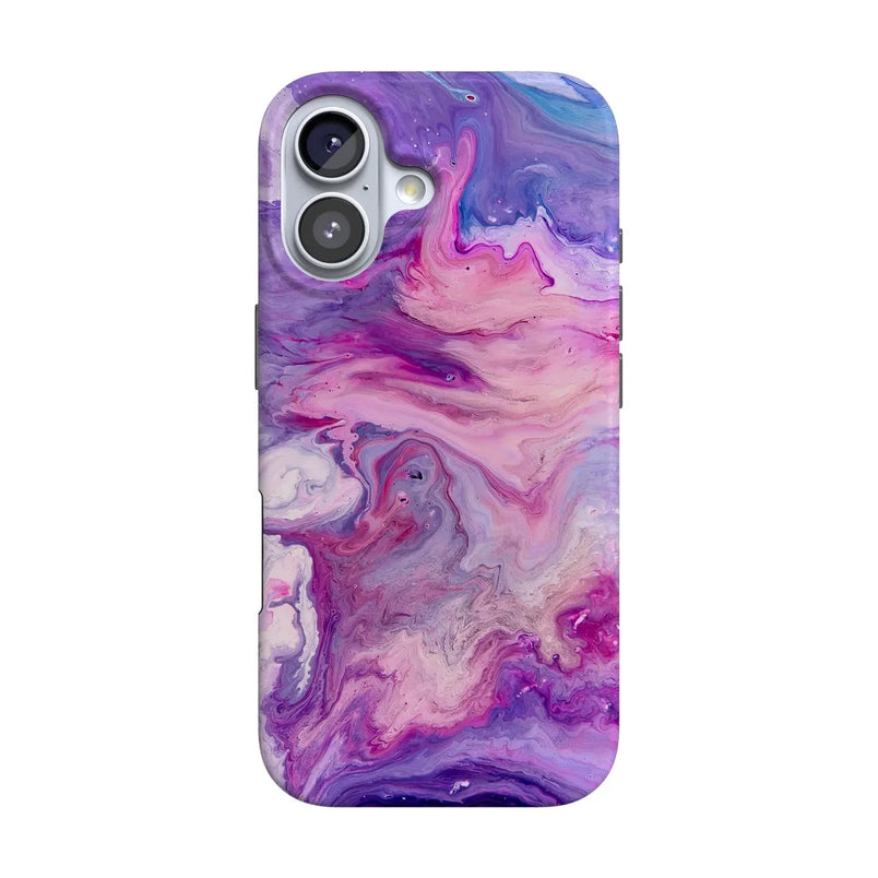 Tie Dying Over You | Purple Marble iPhone Case iPhone Case get.casely 