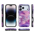 Tie Dying Over You | Purple Marble iPhone Case iPhone Case get.casely 