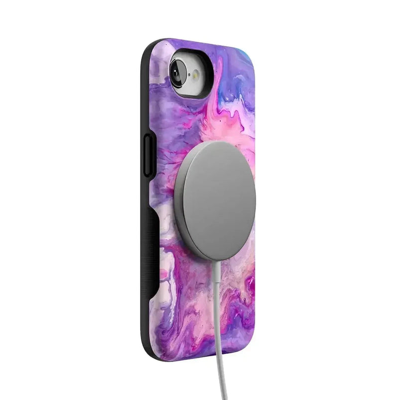 Tie Dying Over You | Purple Marble iPhone Case iPhone Case get.casely 