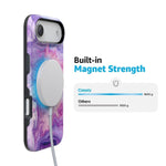 Tie Dying Over You | Purple Marble iPhone Case iPhone Case get.casely 