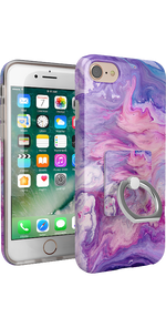 Tie Dying Over You | Purple Marble Phone Ring Phone Ring get.casely 