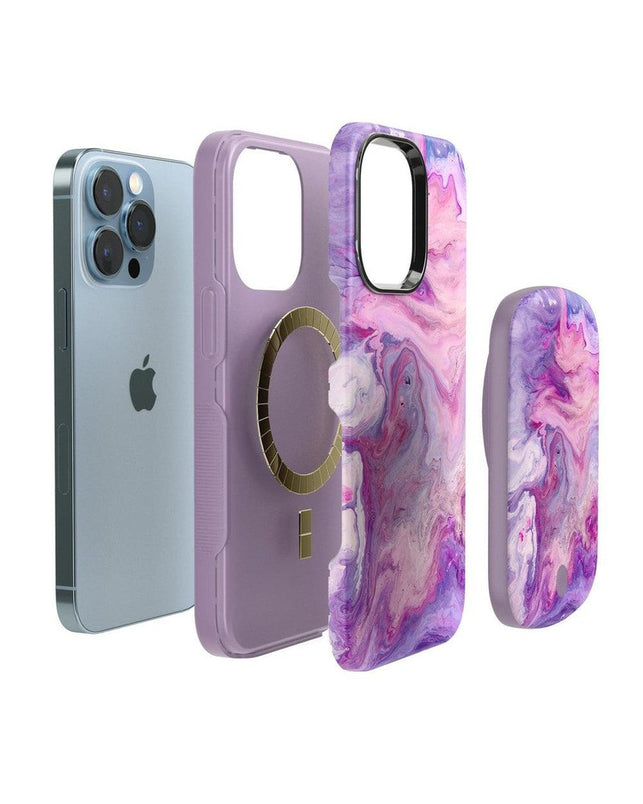 Tie Dying Over You | Purple Marble Power Pod Power Pod get.casely 