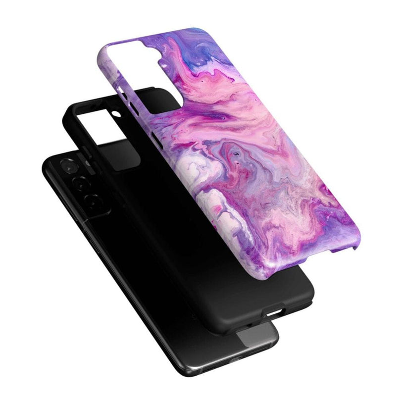 Tie Dying Over You | Purple Marble Samsung Case Samsung Case Casetry 