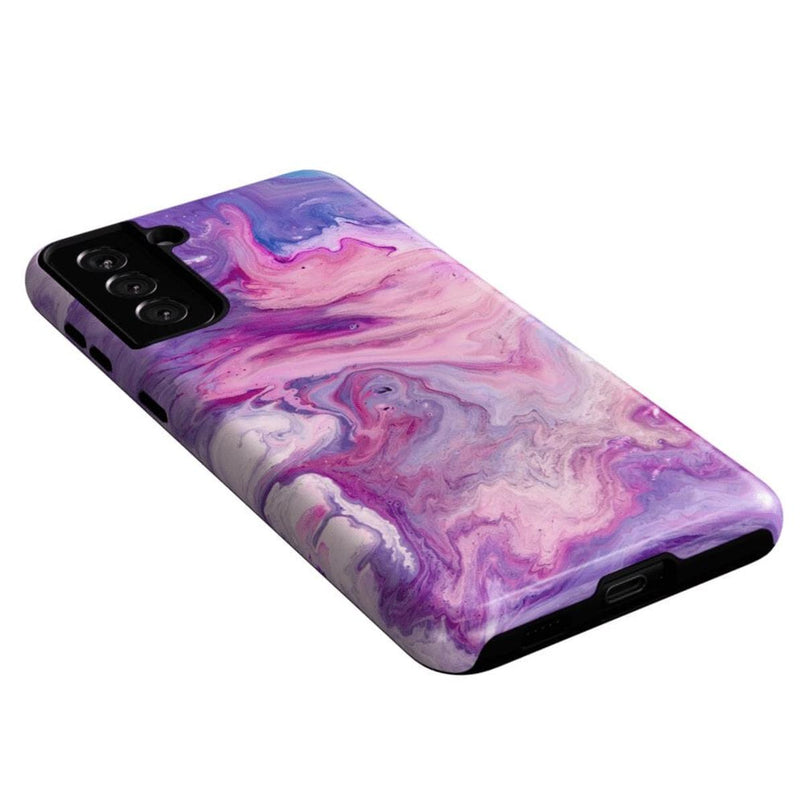 Tie Dying Over You | Purple Marble Samsung Case Samsung Case Casetry 
