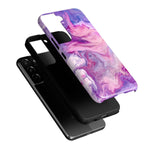 Tie Dying Over You | Purple Marble Samsung Case Samsung Case Casetry 