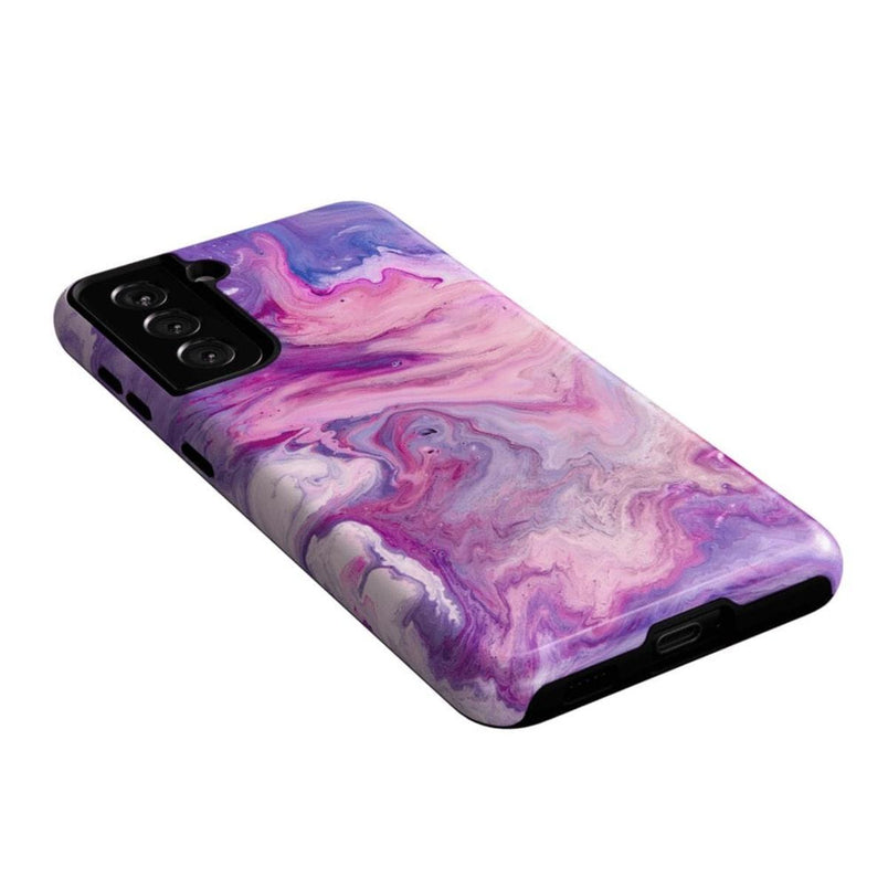 Tie Dying Over You | Purple Marble Samsung Case Samsung Case Casetry 